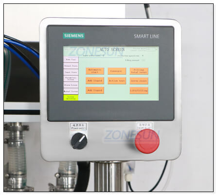 Automatic 4 Heads Paste Filling Production Line-ZONESUN TECHNOLOGY LIMITED