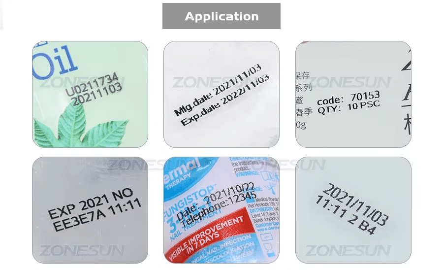 Date coding Machine-ZONESUN TECHNOLOGY LIMITED Date coding Machine-ZONESUN TECHNOLOGY LIMITED