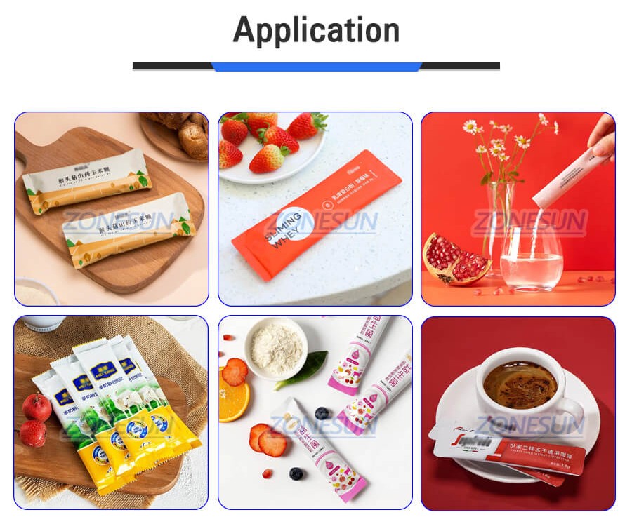 Multi-lane Automatic Powder Stick Packing Machine-ZONESUN TECHNOLOGY LIMITED Multi-lane Automatic Powder Stick Packing Machine-ZONESUN TECHNOLOGY LIMITED