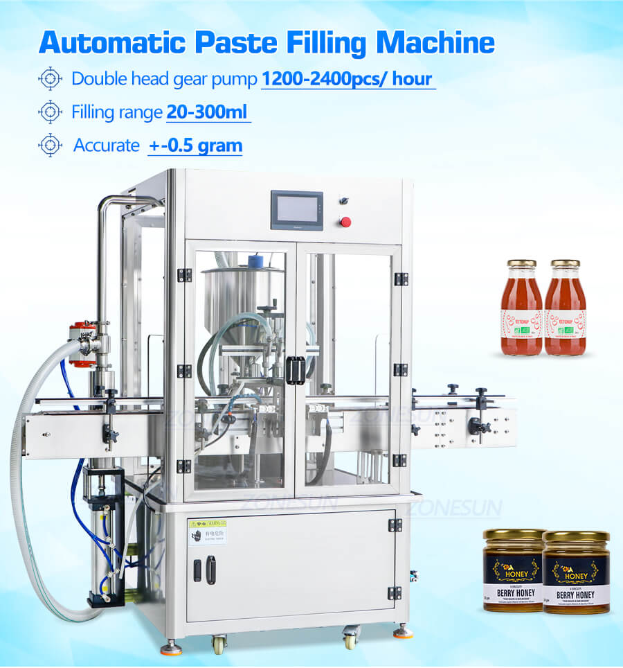 Gear Pump Cosmetic Paste Filling Machine-ZONESUN TECHNOLOGY LIMITED Gear Pump Cosmetic Paste Filling Machine-ZONESUN TECHNOLOGY LIMITED