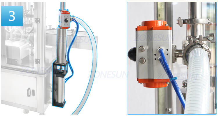 Gear Pump Cosmetic Paste Filling Machine-ZONESUN TECHNOLOGY LIMITED Gear Pump Cosmetic Paste Filling Machine-ZONESUN TECHNOLOGY LIMITED