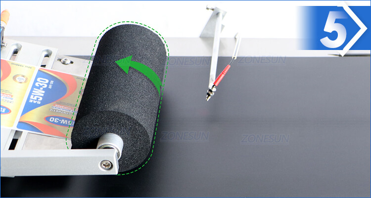 Tabletop Flat Box Card Bag Labeling Machine-ZONESUN TECHNOLOGY LIMITED Tabletop Flat Box Card Bag Labeling Machine-ZONESUN TECHNOLOGY LIMITED