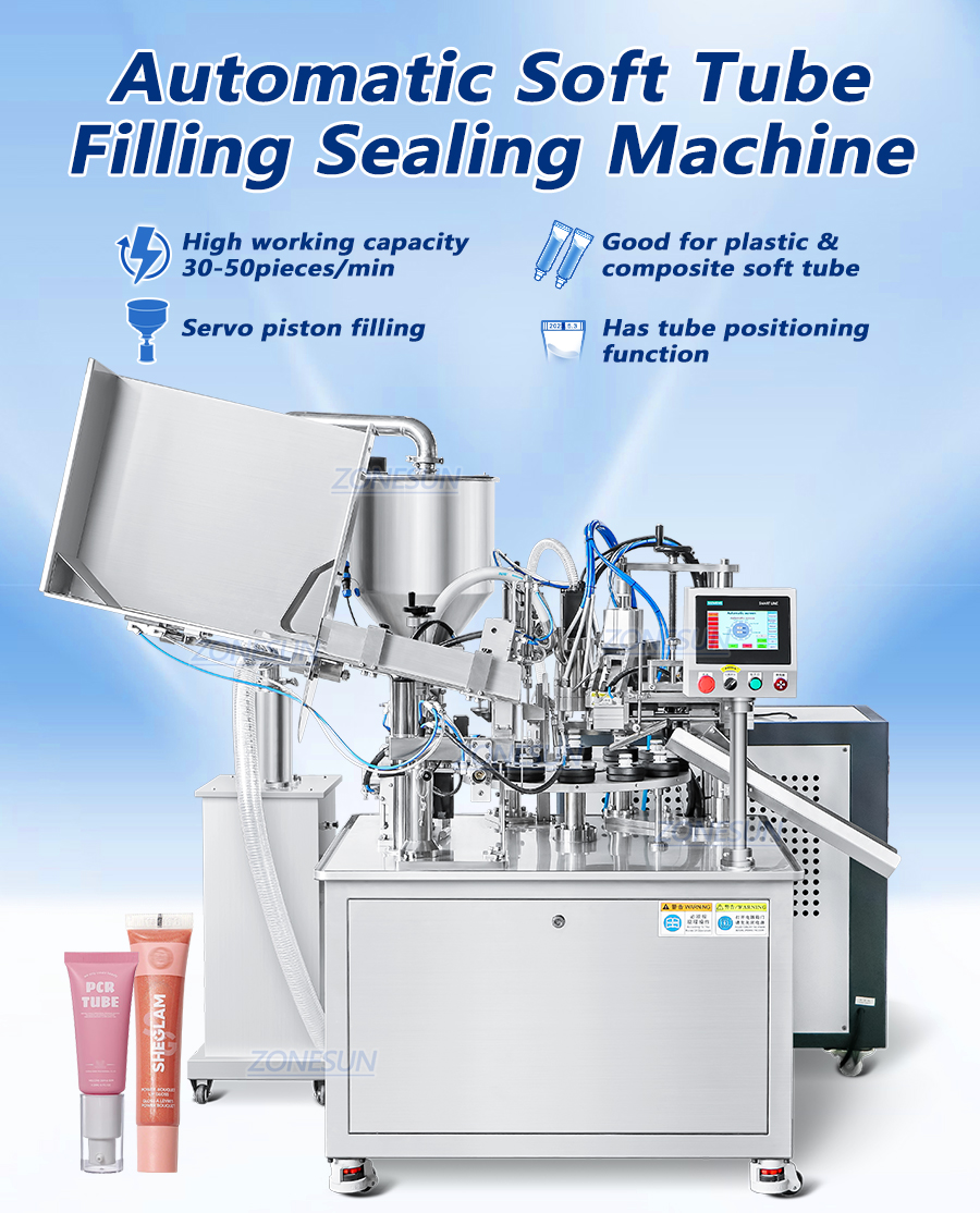 Soft Tube Filling Sealing Machine-ZONESUN TECHNOLOGY LIMITED Soft Tube Filling Sealing Machine-ZONESUN TECHNOLOGY LIMITED