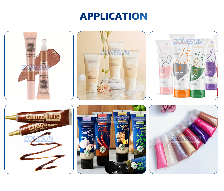 Soft Tube Filling Sealing Machine-ZONESUN TECHNOLOGY LIMITED Soft Tube Filling Sealing Machine-ZONESUN TECHNOLOGY LIMITED