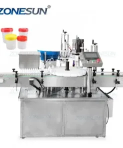 ZONESUN Full Automatic Rotary Bottle Filling Capping Machine