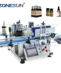 ZONESUN Automatic Round Bottle Labeling Machine