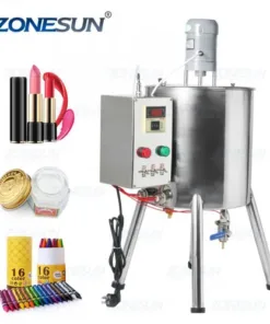ZONESUN Heating Stirring Lipstick Filling Machine