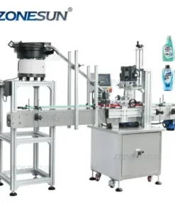 Capping Machine With Cap Vibratory Feeder