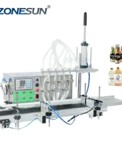 6 Diving Nozzles Magnetic Pump Filling Machine