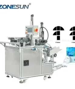 Mask Sheet Folding Packing Machine