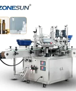 Roll-on Bottles Filling Capping Machine
