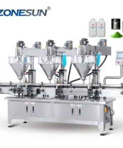 Three Head Powder Filling Machine