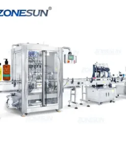 4 Heads Servo Filling Line