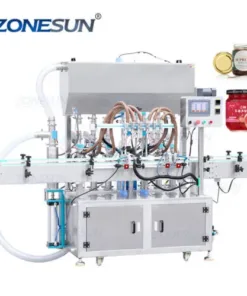 Paste Filling Machine With Mixer And Heater