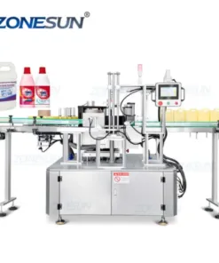Square Flat Bottle Hot Melt Glue Labeling Machine
