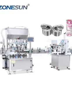Oil Cans Filling Cap Pressing Machine