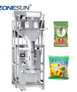 Three Heads Granule Bag Filling Sealing Machine