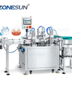 Onion Oil Bottles Rotary Filling Capping Machine