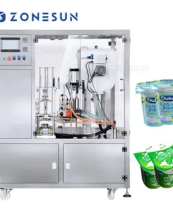 Monoblock Rotary Cup Filling And Sealing Machine