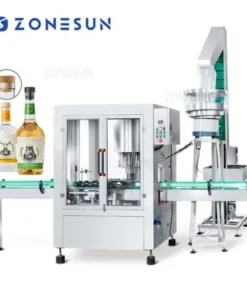 Rotary Wine Bottle Cork Capping Pressing Machine