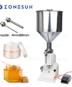 Pneumatic Cosmetic Paste Filling Machine