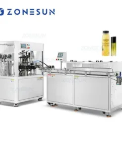 Cosmetics Liquid Filling Capping Machine With Bottle Unscrambler