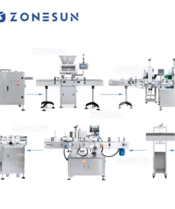 Automatic Granule Counting Bottles Filling Line