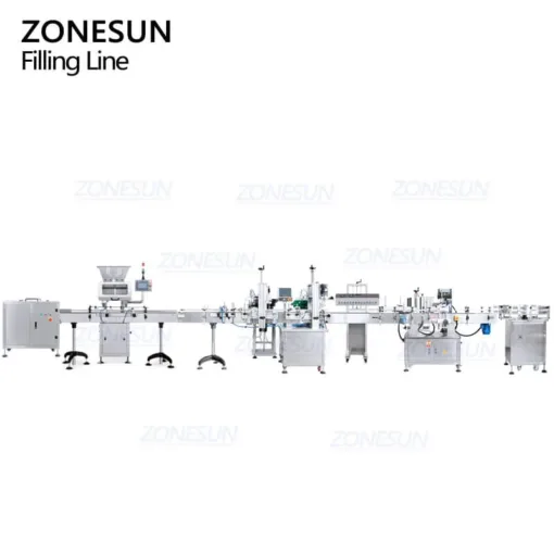 Automatic Granule Counting Bottles Filling Line - Image 2