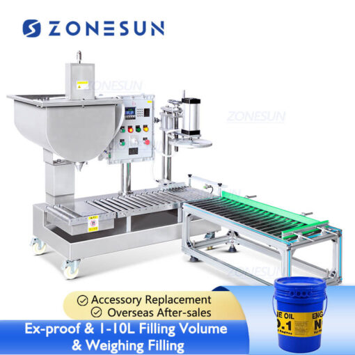 Paint Bucket Filling Capping Machine