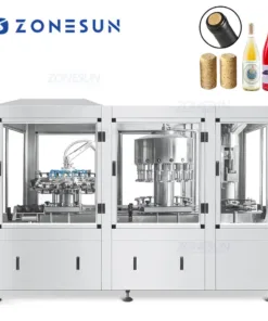 Automatic Wine Bottle Rinsing Filling And Capping Machine