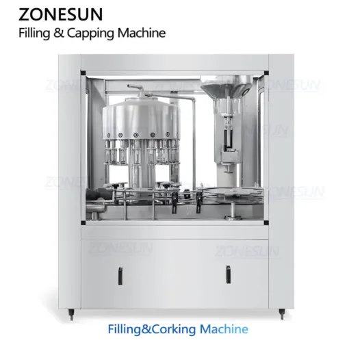 Automatic Wine Bottle Rinsing Filling And Capping Machine - Image 2
