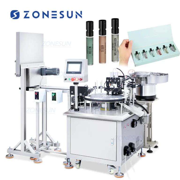 perfume vial filling capping machine z1