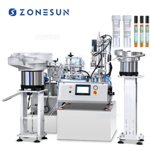 Tabletop Test Tube Filling Capping And Labeling Machine