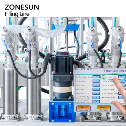 Trigger Pump Spray Bottle Filling Capping And Labeling Machine - Image 5