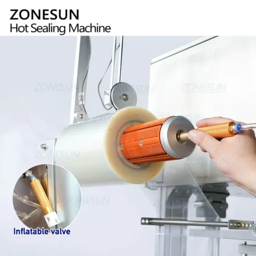 Automatic Bottle Cap Hot Sealing Machine - Image 7