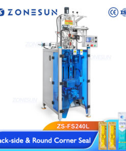 Rounded Corner Sachet Filling Sealing Machine