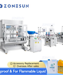 Automatic Ex-proof Liquid Filling Capping Labeling Line