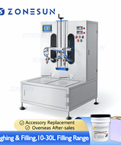 Double Head Liquid Weighing Filling Machine