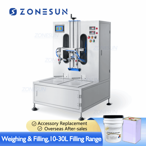 Double Head Liquid Weighing Filling Machine