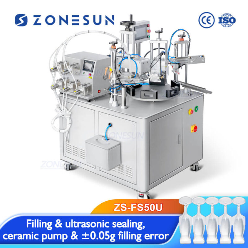 Monodose Strip Tube Filling Sealing Machine