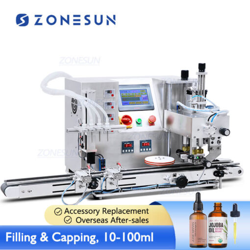 Tabletop Liquid Filling Capping Machine