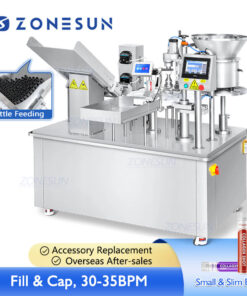 Servo Vial Filling Capping Machine