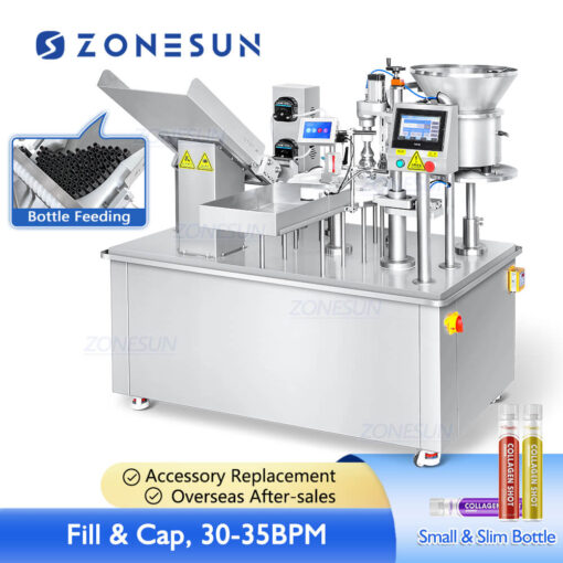 Servo Vial Filling Capping Machine