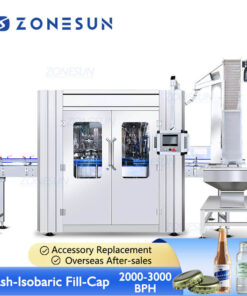 Beer Bottle Washing Filling Capping Machine