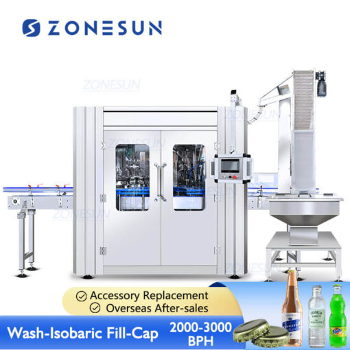 Beer Bottle Washing Filling Capping Machine