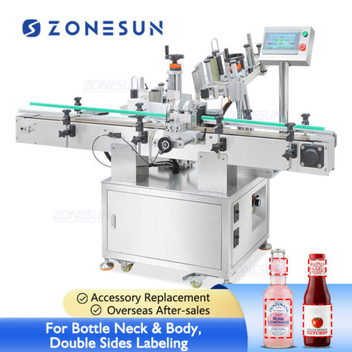 Bottle Neck And Body Labeling Machine