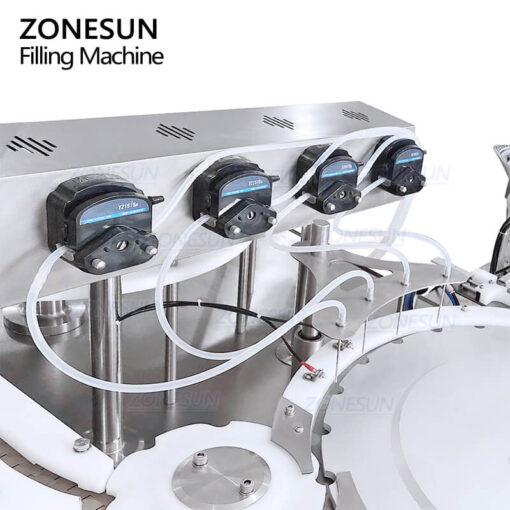 4 Heads Vial Filling Capping Machine - Image 4
