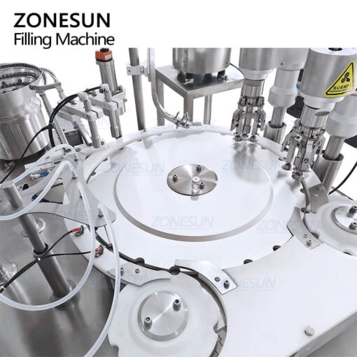 4 Heads Vial Filling Capping Machine - Image 5