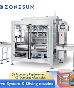 Servo 8 Heads Gear Pump Filling Machine