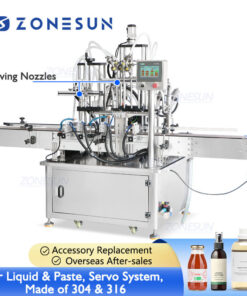 Servo Liquid Paste Filling Machine
